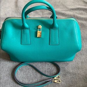 Furla padlock bag. No flaws. Excellent condition